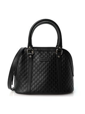 Microguccissima Mini Dome Bag Black #363786G11B
